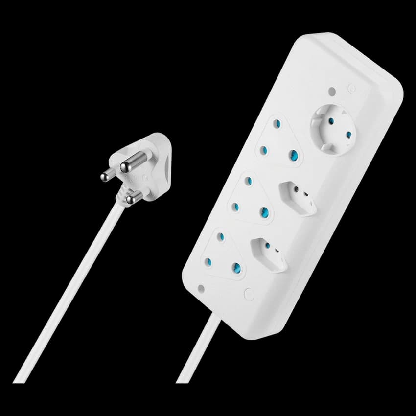SWITCHED 6 Way Basic Multiplug 3