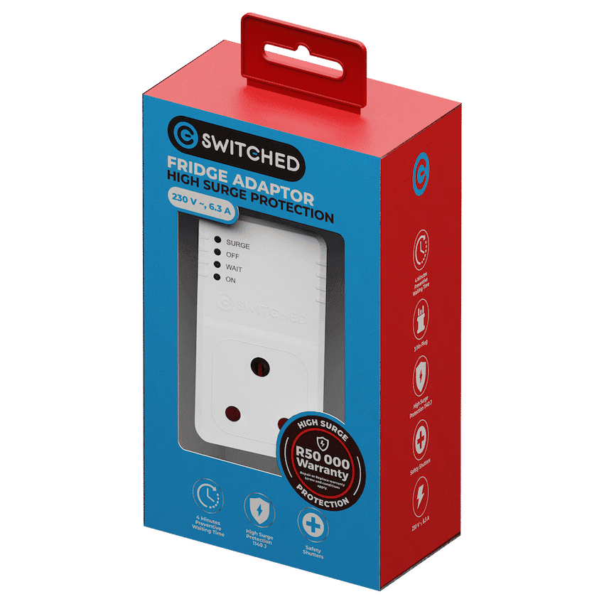 Switched 1-Way Fridge Surge Adaptor 9