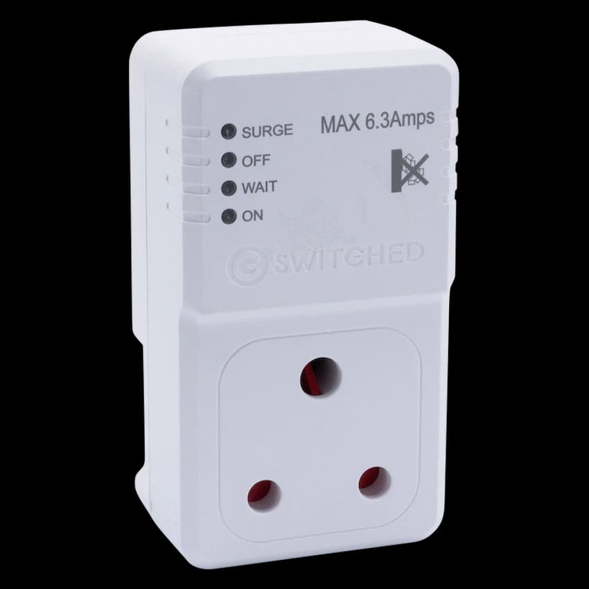 Switched 1-Way Fridge Surge Adaptor 10