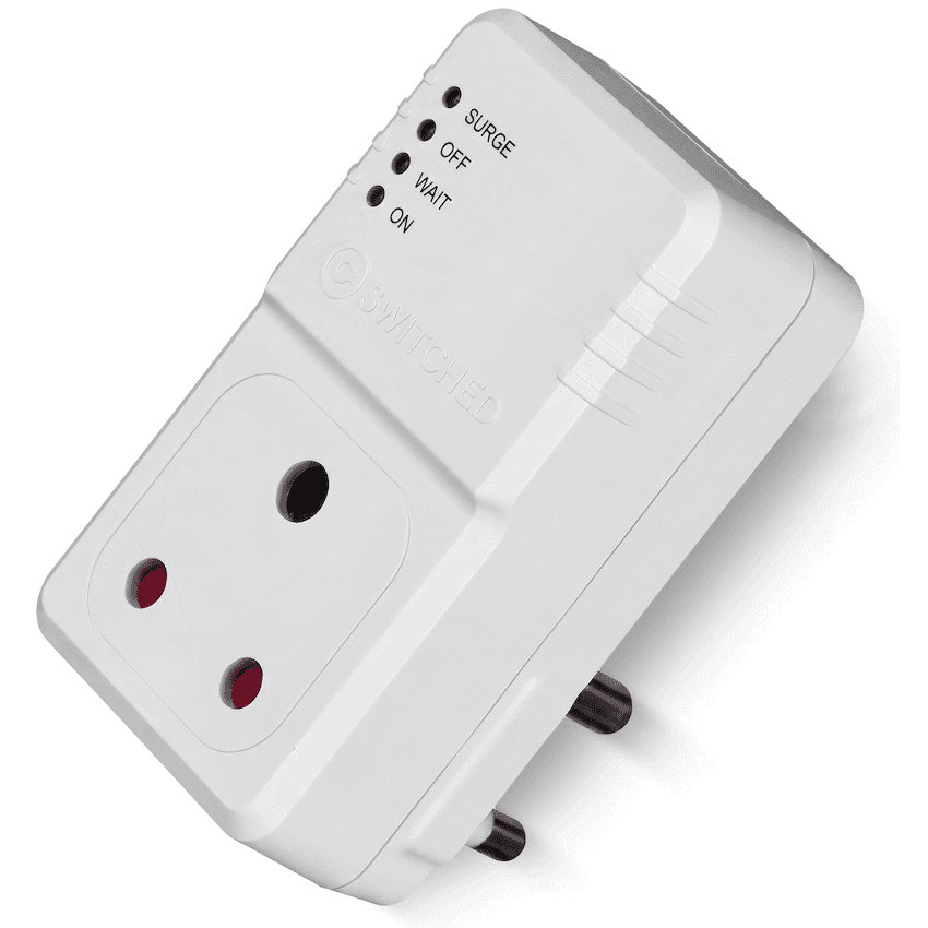 Switched 1-Way Fridge Surge Adaptor 2