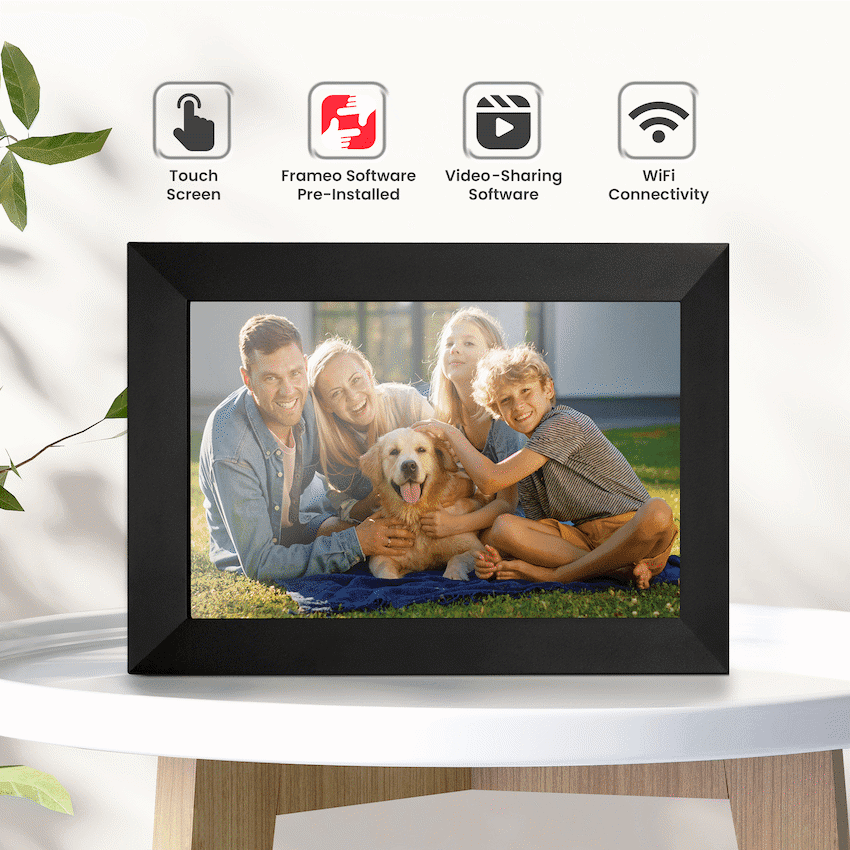 Volkano Scene Series 10.1" Smart Calendar And Digital Photo Frame with Built-In Frameo Software 3