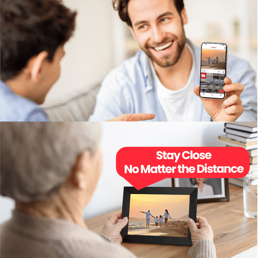 Volkano Scene Series 10.1" Smart Calendar And Digital Photo Frame with Built-In Frameo Software 4