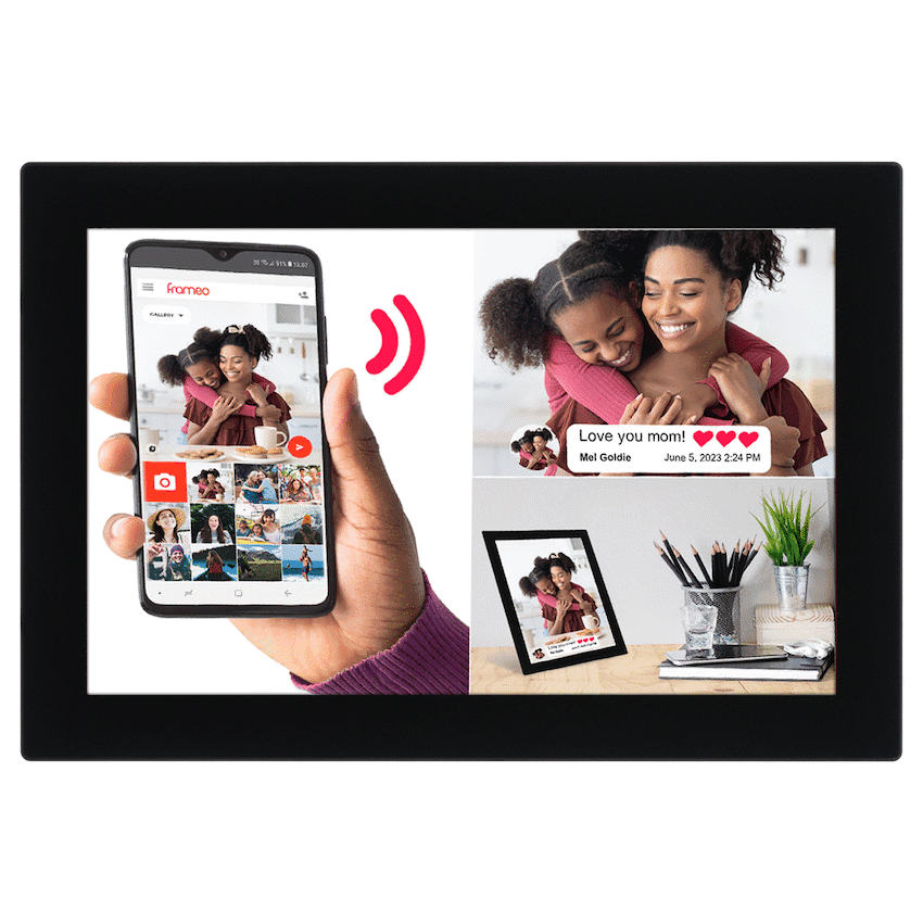 Volkano Scene Series 10.1" Smart Calendar And Digital Photo Frame with Built-In Frameo Software 5