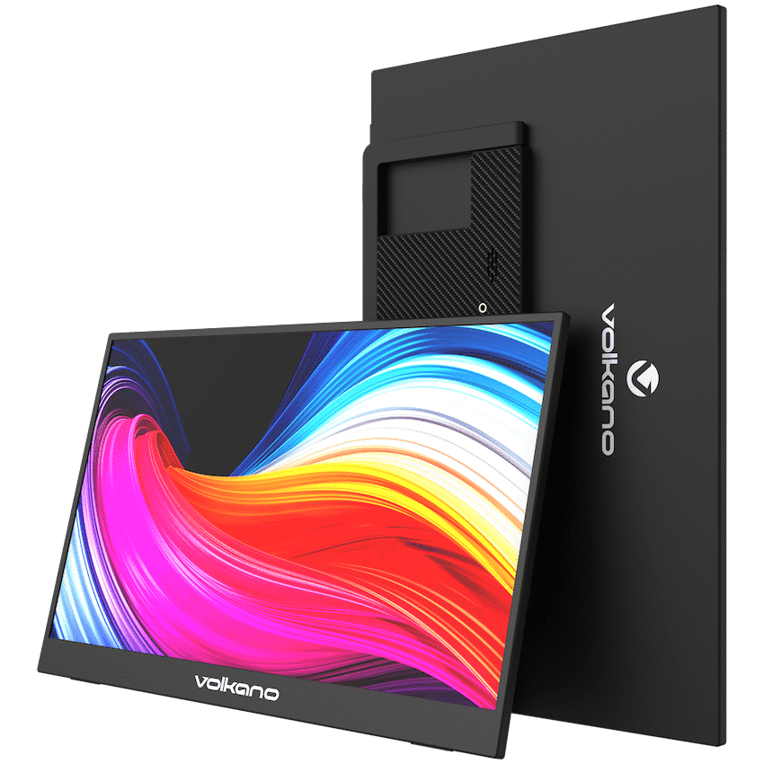 Volkano Voyage Series Portable Monitor 15.6" USB-C Power 1