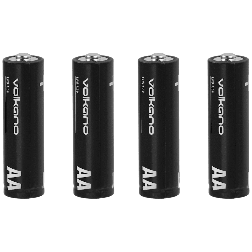Volkano Extra series Alkaline Batteries AA pack of 4 3