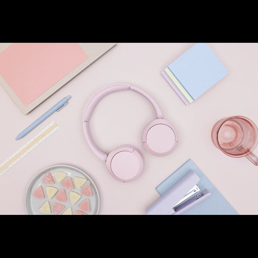 Sony WH-CH520 (Pink) Bluetooth On-Ear Headphones 3