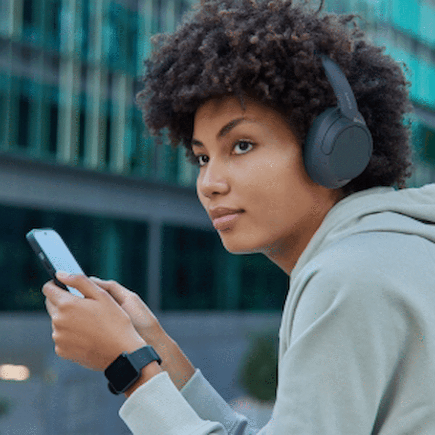 Sony WH-CH720 (Blue) Noise-Cancelling Over-Ear Headphones 7