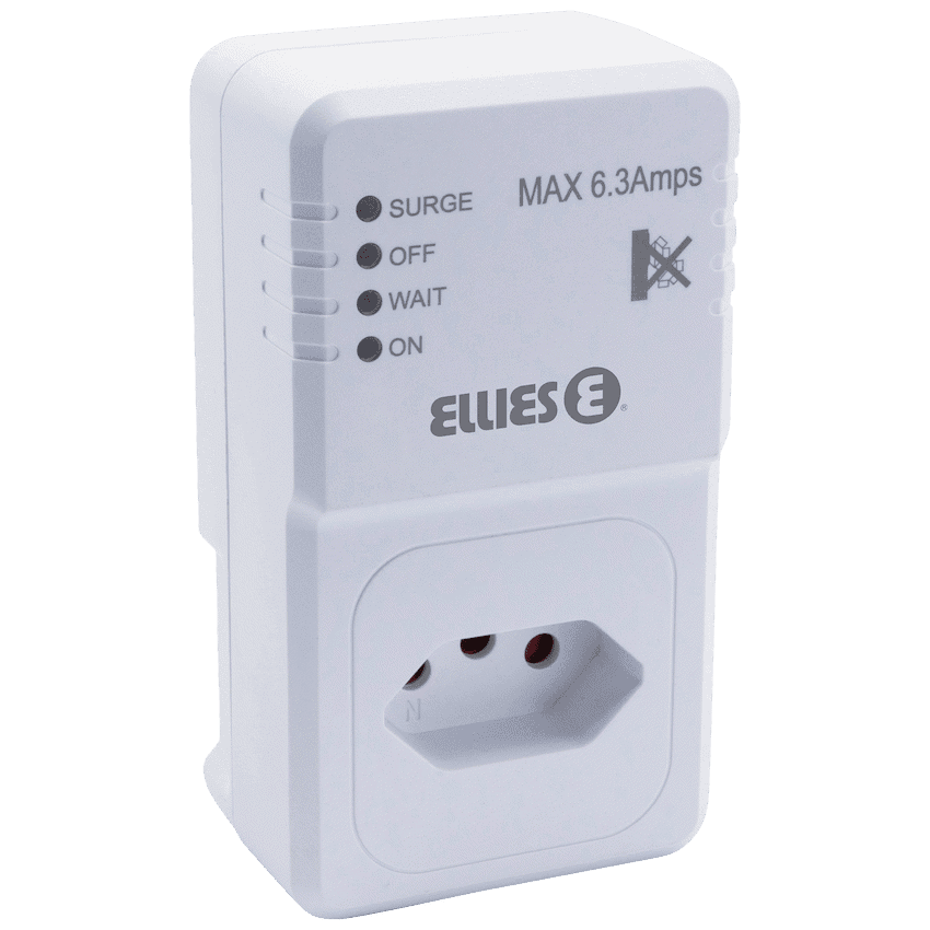 Ellies - 1-Way TV Surge Adaptor with SANS 164-2