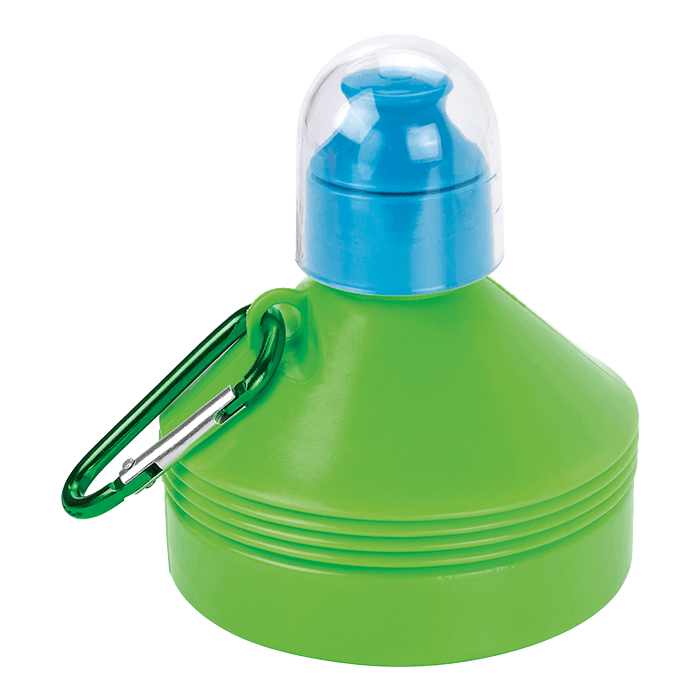 600ml Collapsible Water Bottle with Carabiner Clip 3