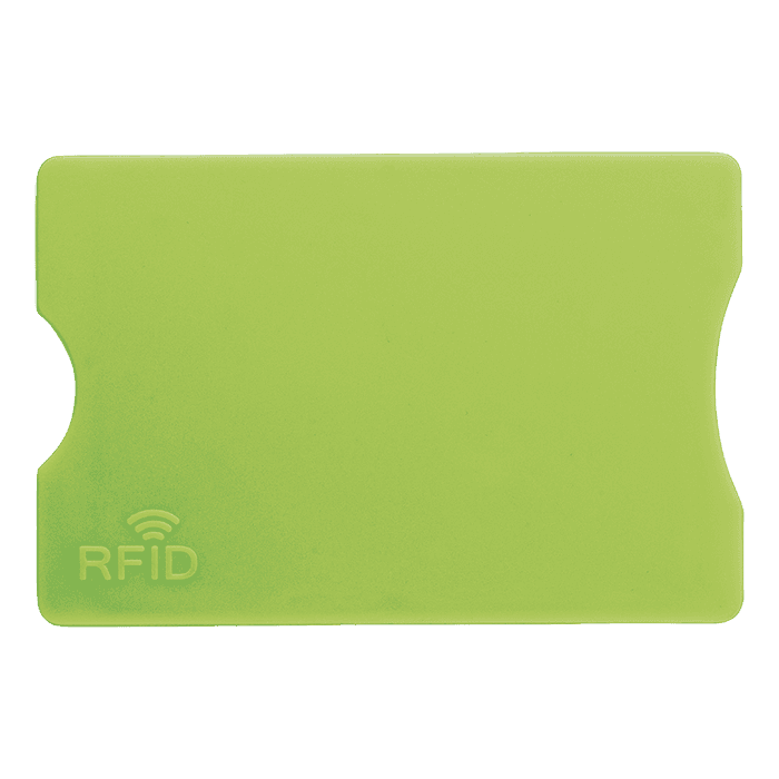 Plastic Card Holder with RFID Protection 2