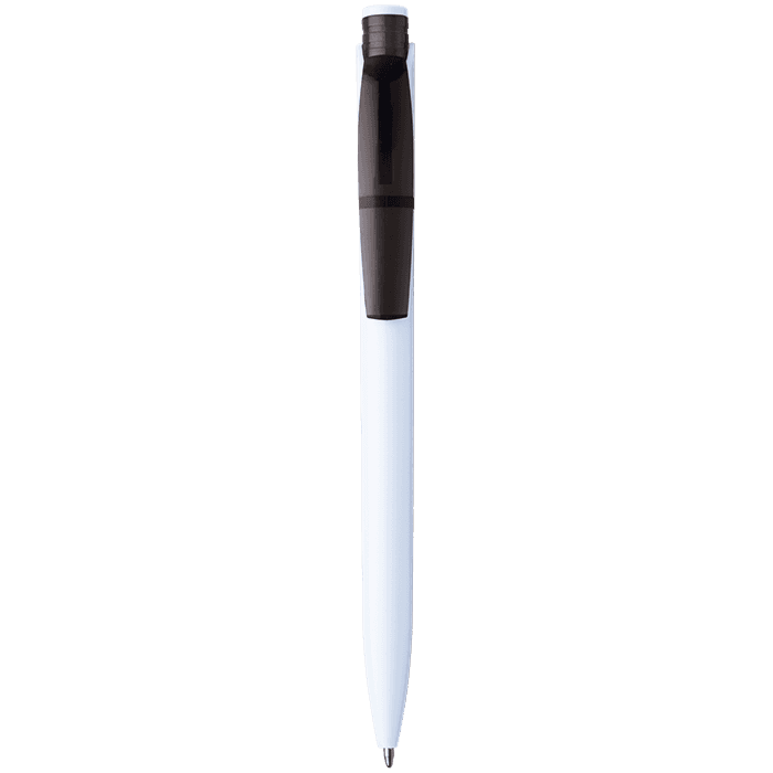 Coloured Translucent Clip Ballpoint Pen 1