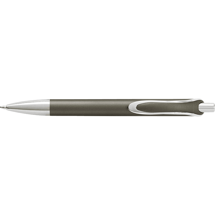 Coloured Barrel Ballpoint Pen with Silver Tip and Clip 3