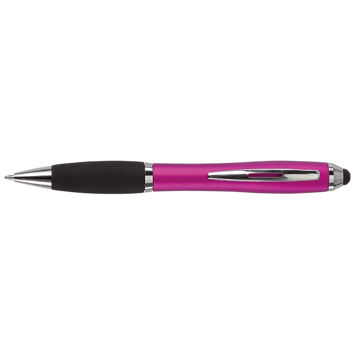 Ballpoint with Rubber Grip and Stylus 4