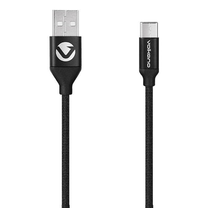 Volkano Weave Series Type-C Cable 3m 1