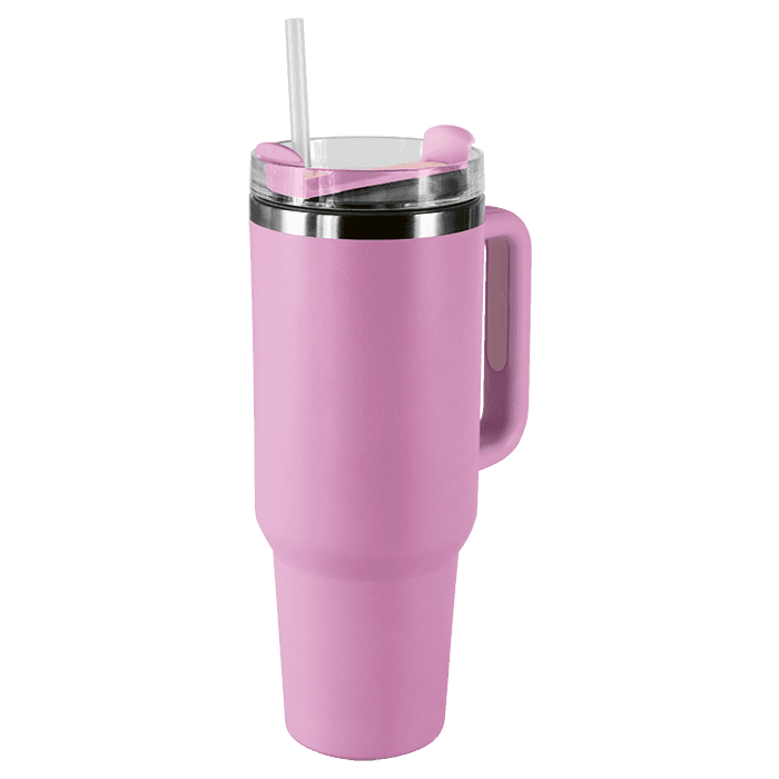1.2L Double Walled Travel Mug with Straw 5