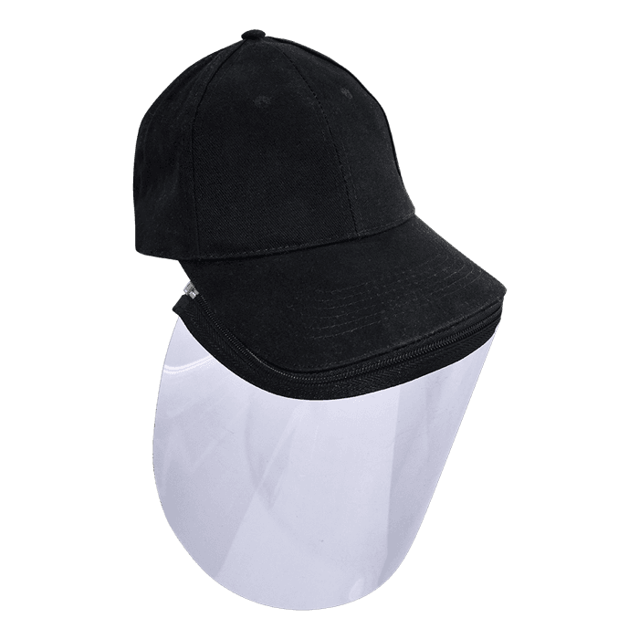 VIZIP 6 Panel Brushed Cotton Caps (Box of 10) 1