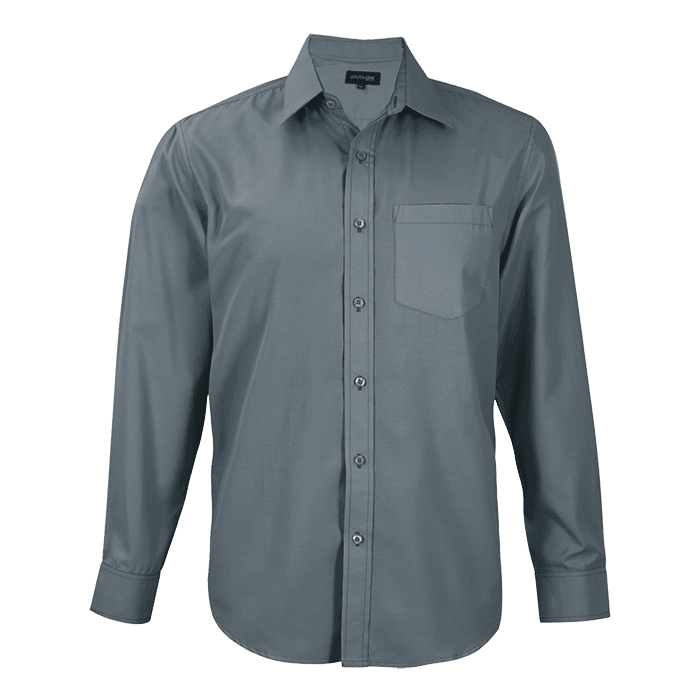 Easy Care Lounge Shirt Long Sleeve Mens 2