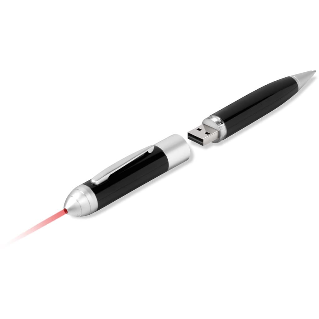 Kilobyte Flash Drive Pen & Laser Pointer - 8GB