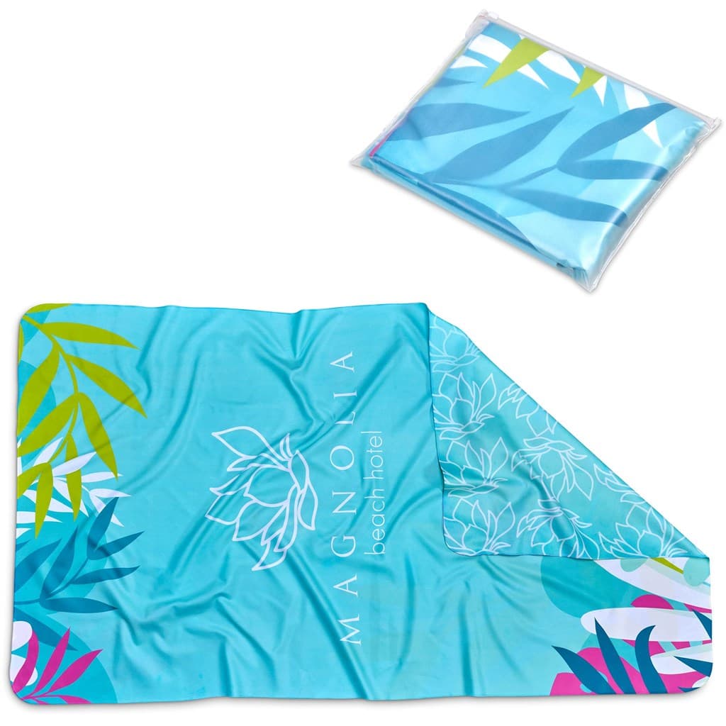 Hoppla Hula Beach Towel - Double-Sided Branding