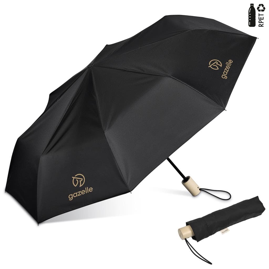 Okiyo Ameno Recycled PET Auto-Open Compact Umbrella
