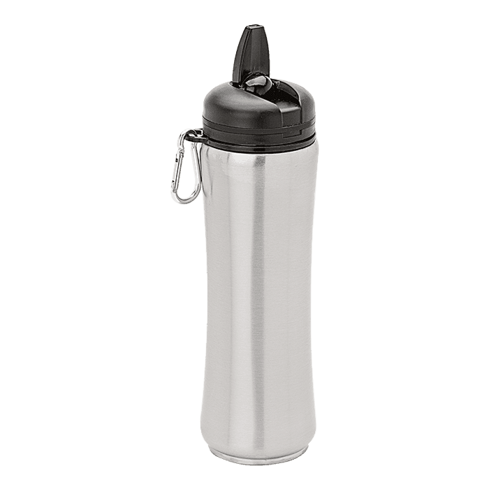 750ml Stainless Steel Bottle with Carabiner