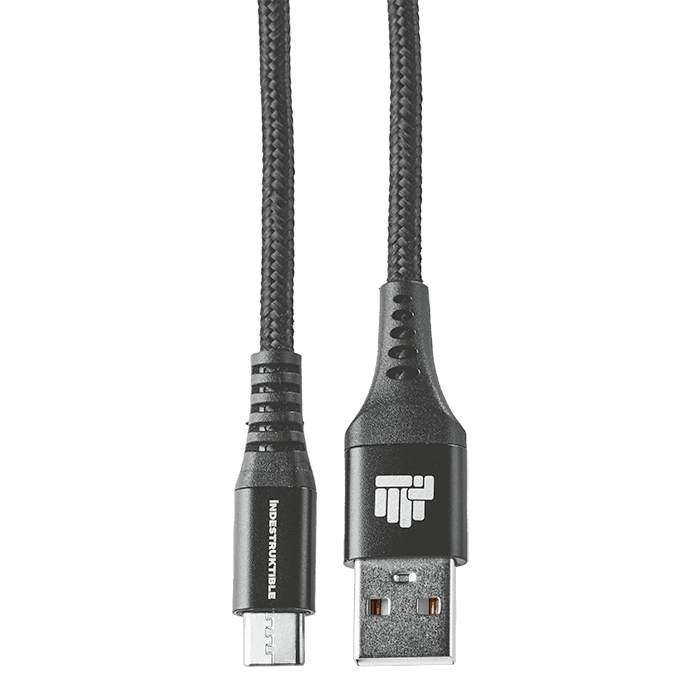 1.8m Nylon Braided Micro-USB Cable