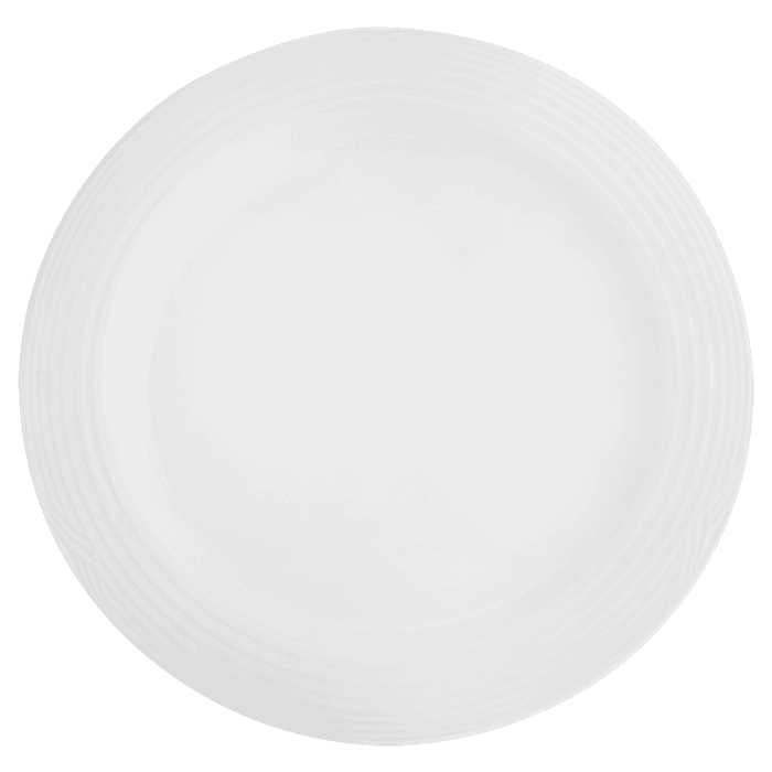 Arctic White Dinner Plate