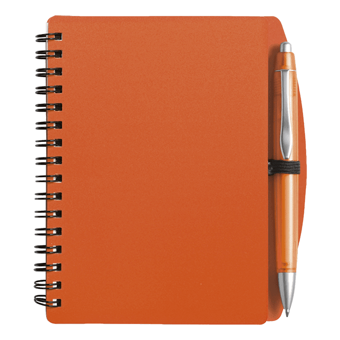 A6 Spiral Notebook and Pen