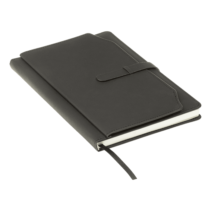 A5 Notebook with Outer Pouch