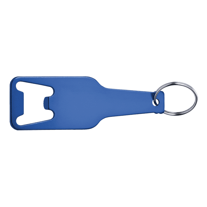 Bottle Shaped Keychain With Opener