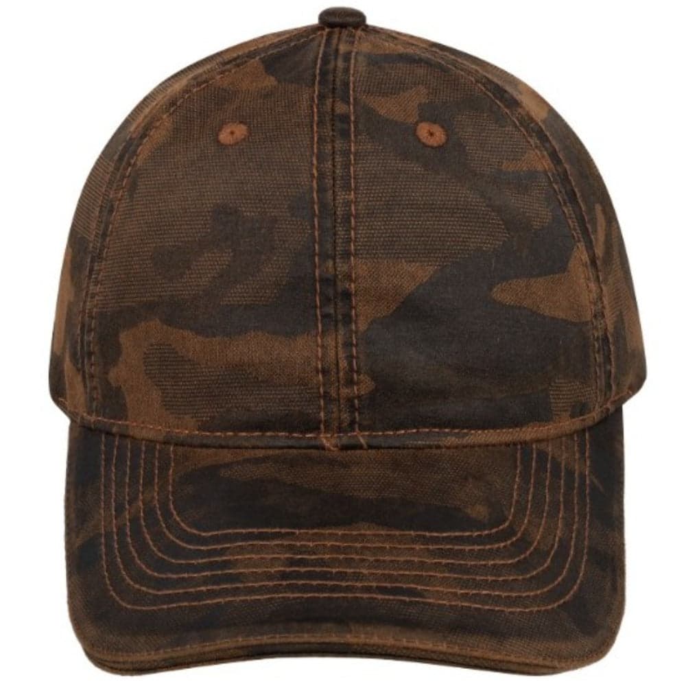 Camo Lazer Oil Skin 6P Cap - Camo Charcoal