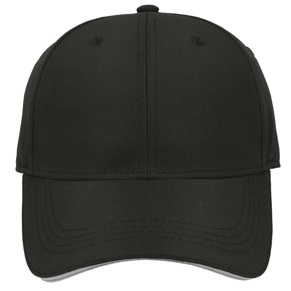6 Panel Poly Ripstop - Charcoal