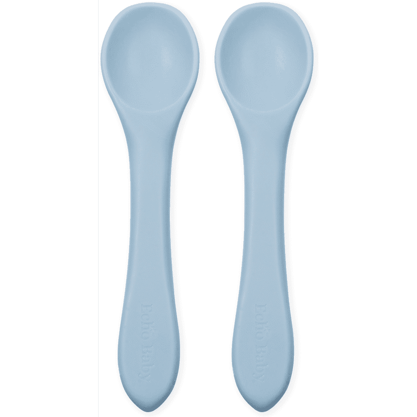 Silicone Feeding Spoons 2-Pack