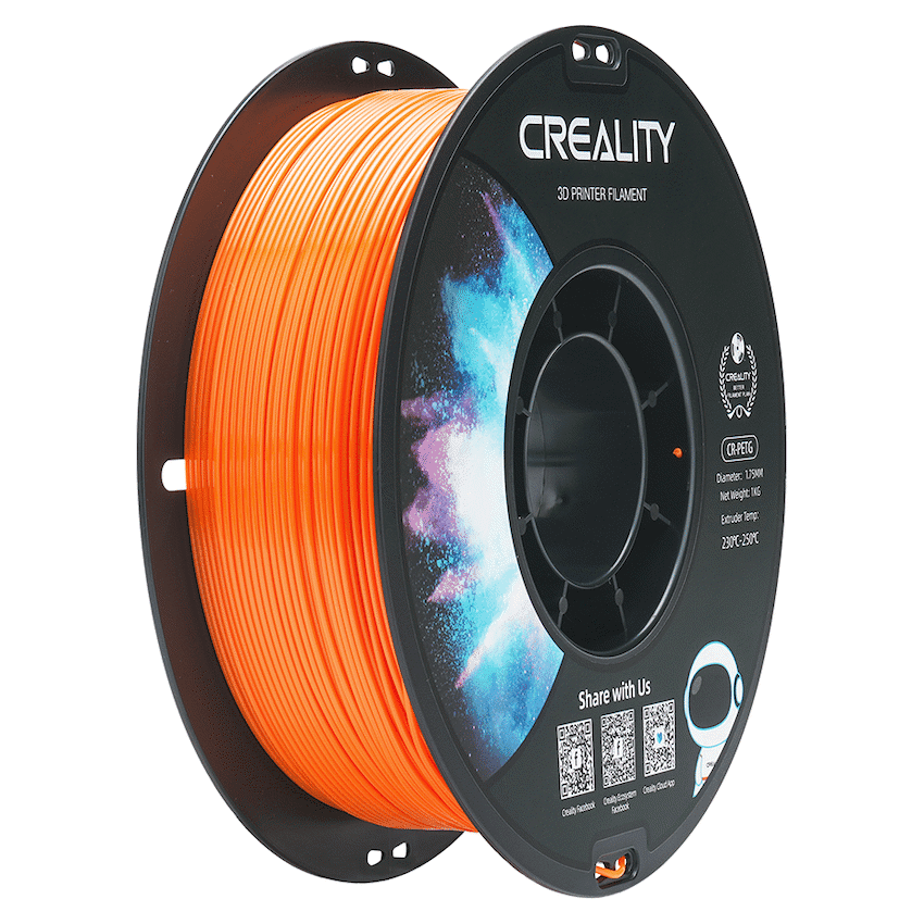 Creality PETG Filament - Orange - 1kg