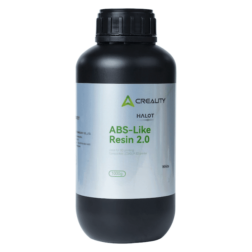 Creality ABS Resin 1kg Plastic Bottle - White