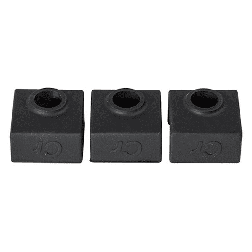 Heating Block Silicone Cover (23x23x17.5xT1.5) - Black
