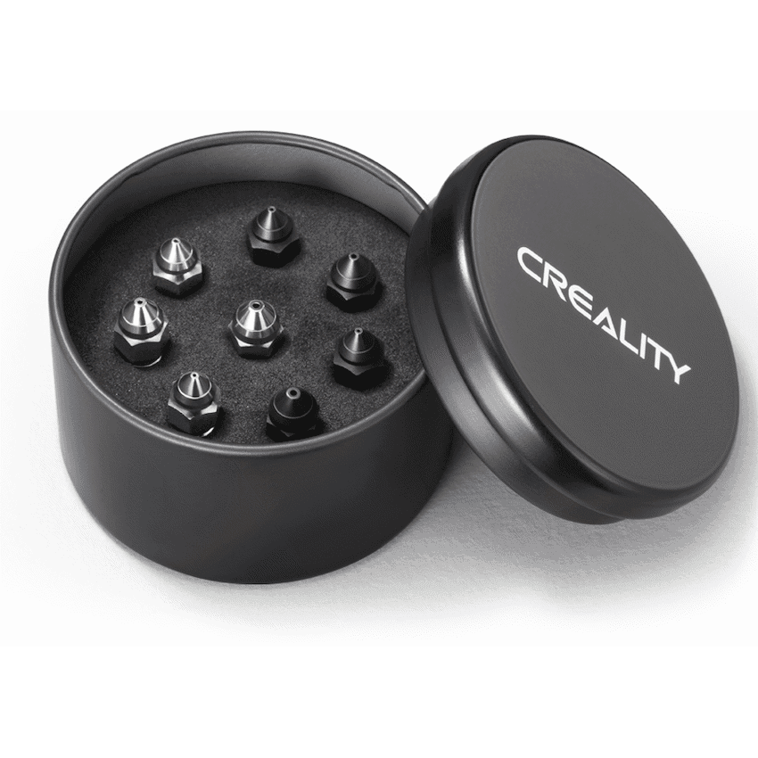 Creality High Flow Nozzle Kit 8 Pc K1/K1Max MK8 0.4/0.6/0.8mm