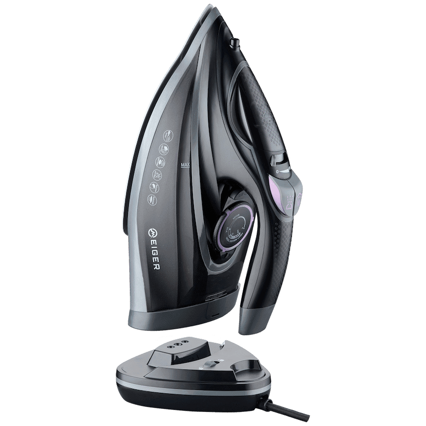 EIGER ANGATO - 2200W CORDLESS CERAMIC STEAM IRON