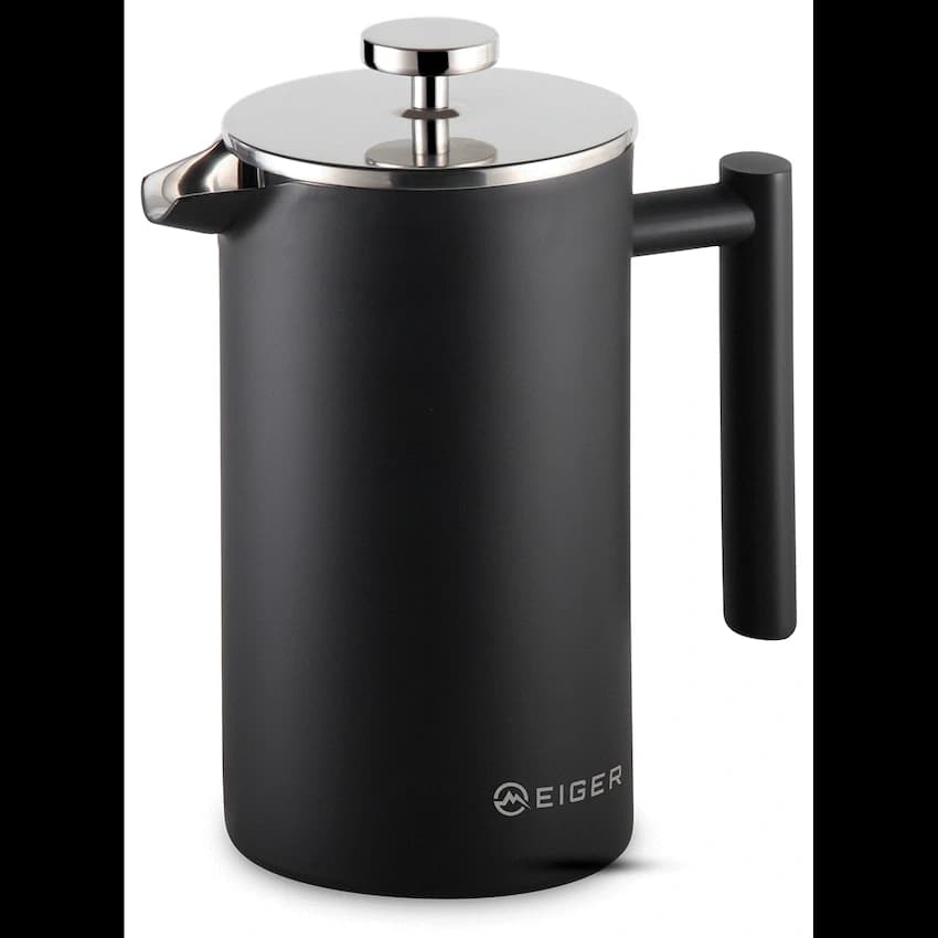 TOSCA SERIES DOUBLE WALL COFFEE PRESS MATT BLACK 700ml