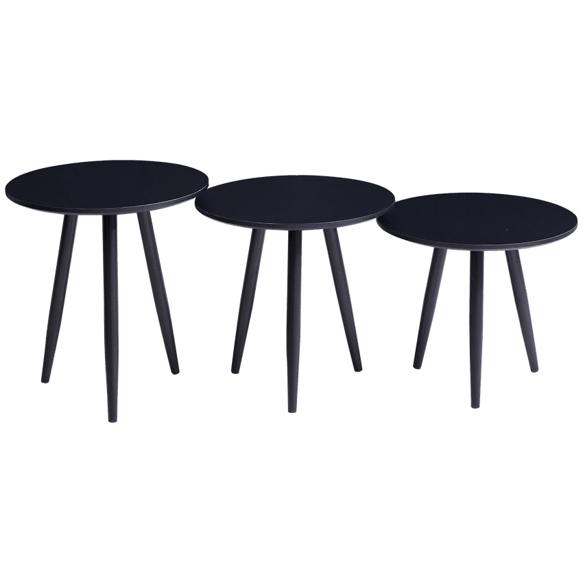 Everfurn Wooden Finish 3 - Piece Monaco Coffee Table