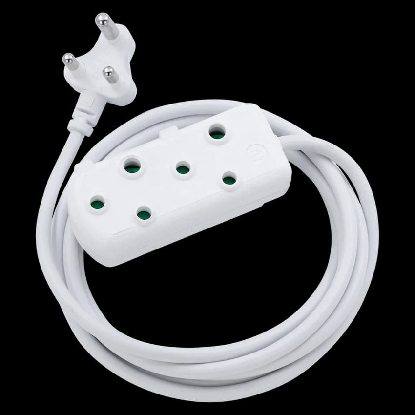 Ellies Side-by-Side Light Duty Extension Lead - 5m