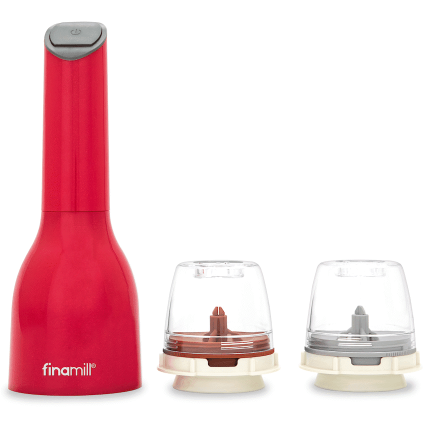 Finamill Battery-Operated Grinder - Sangria