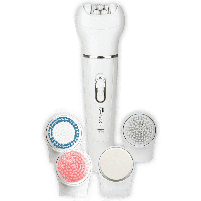 1590 - Carmen Facial Epilator & Brush Set