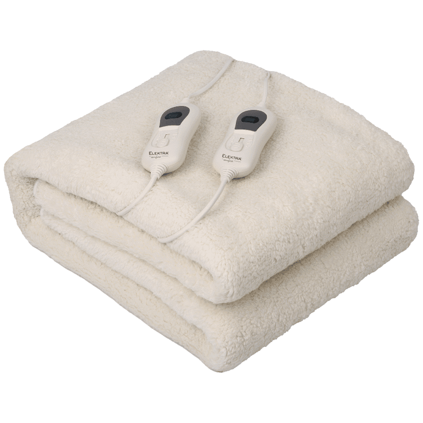 Elektra Comfort Electric Blanket - King - Fur