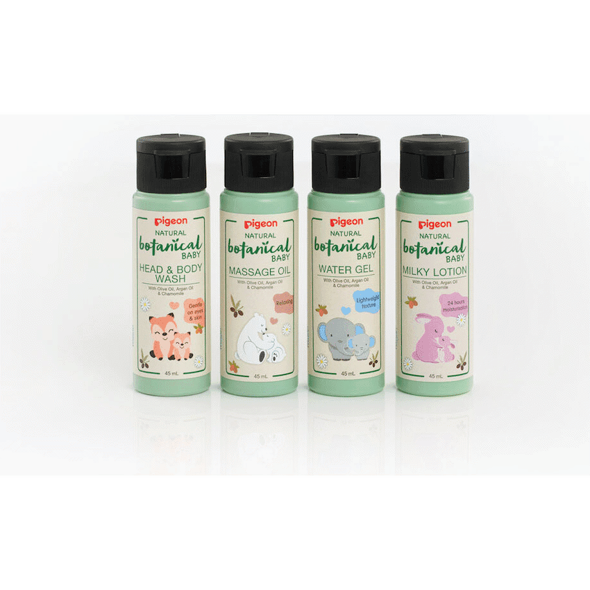 Pigeon - Baby Travel Set Natural Botanical
