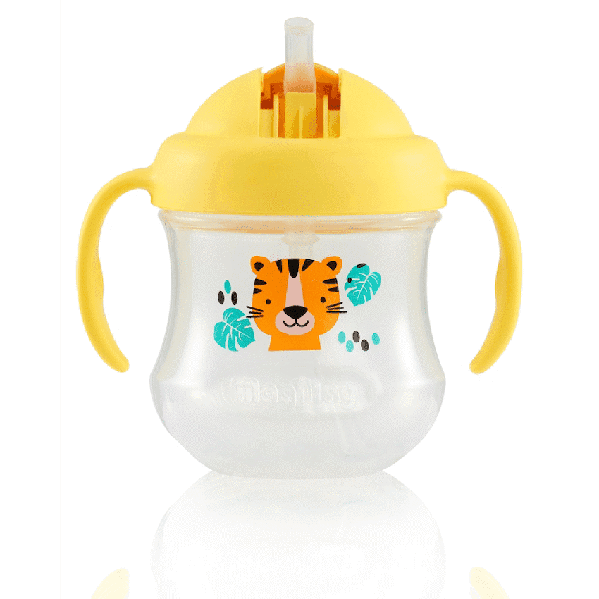 Pigeon Mag Mag Straw Cup - Matte Yellow