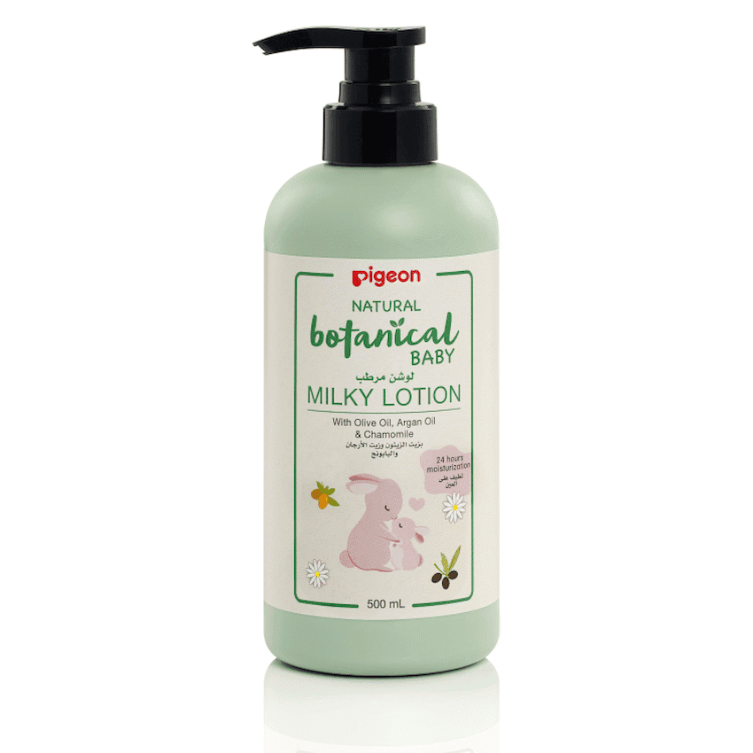 Pigeon - Milky Lotion 500ml - Natural Botanical