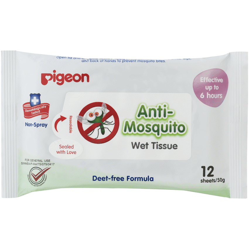 Pigeon - Anti-Mosquito Wipe 12P/PK