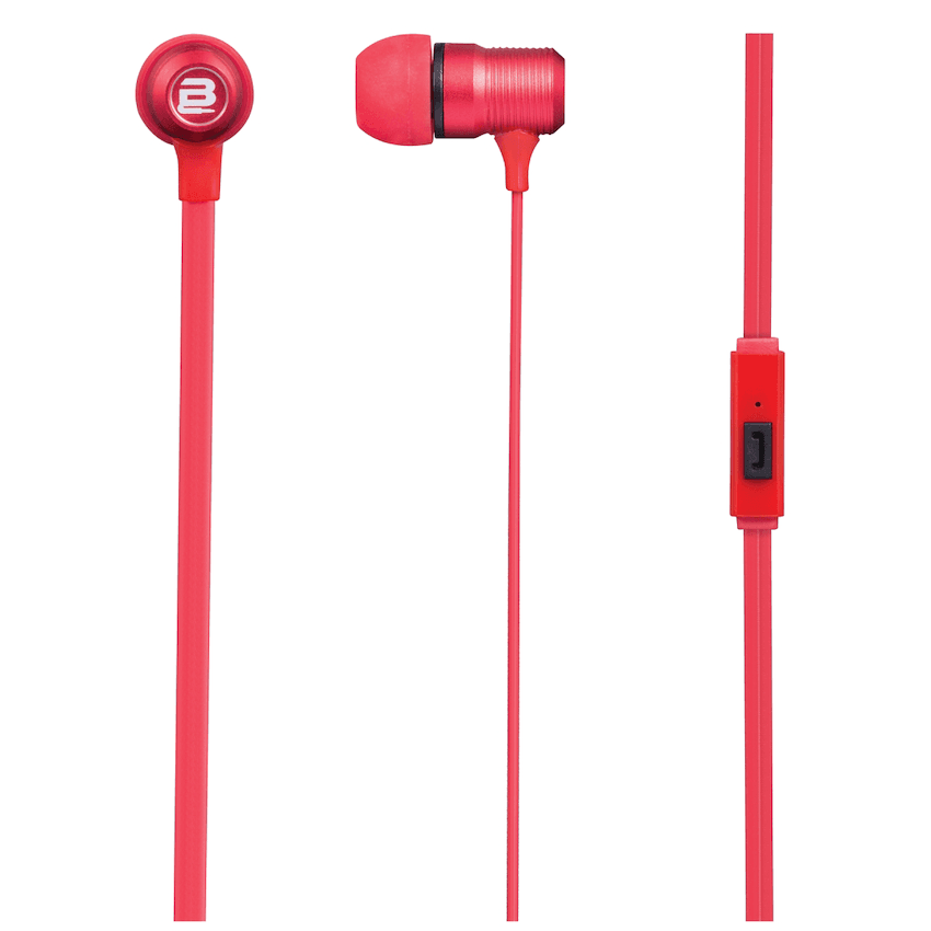 Bounce Beat Series Earphones - Red