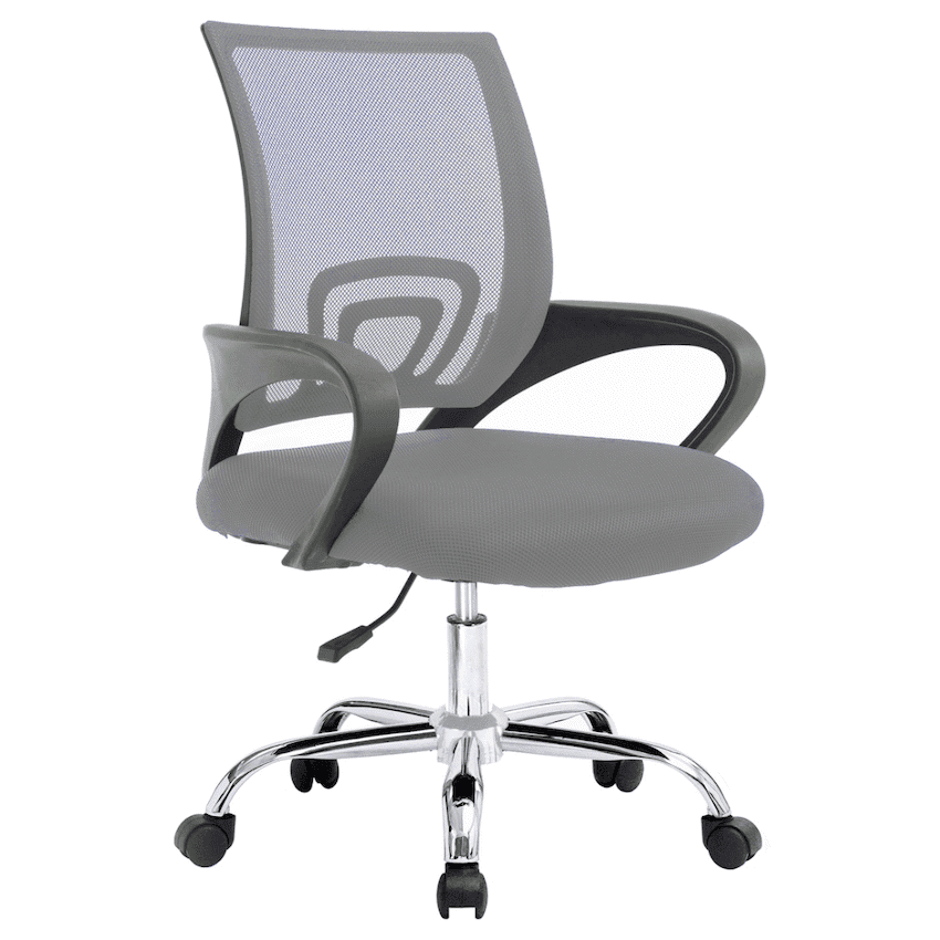 Everfurn Swift Mid Back Chair - Grey